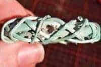 Weidenring mit Loch Weidenring mit Loch