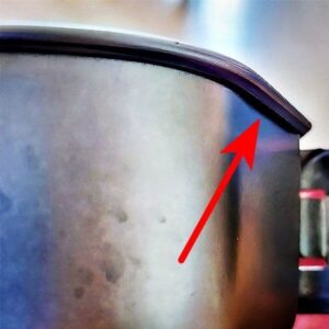 Rand des Futternapfes Rand des Futternapfes